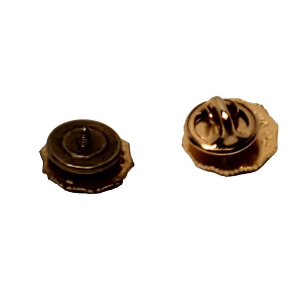 Lot of 2 US American Legion Vintage Tack Lapel Pin US Star One Screwback - Picture 4 of 6